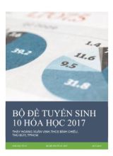 Bộ đề tuyển sinh Lớp 10 môn Hóa học năm 2017 - Hoàng Xuân Vịnh